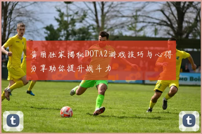 黄丽独家揭秘DOTA2游戏技巧与心得分享助你提升战斗力